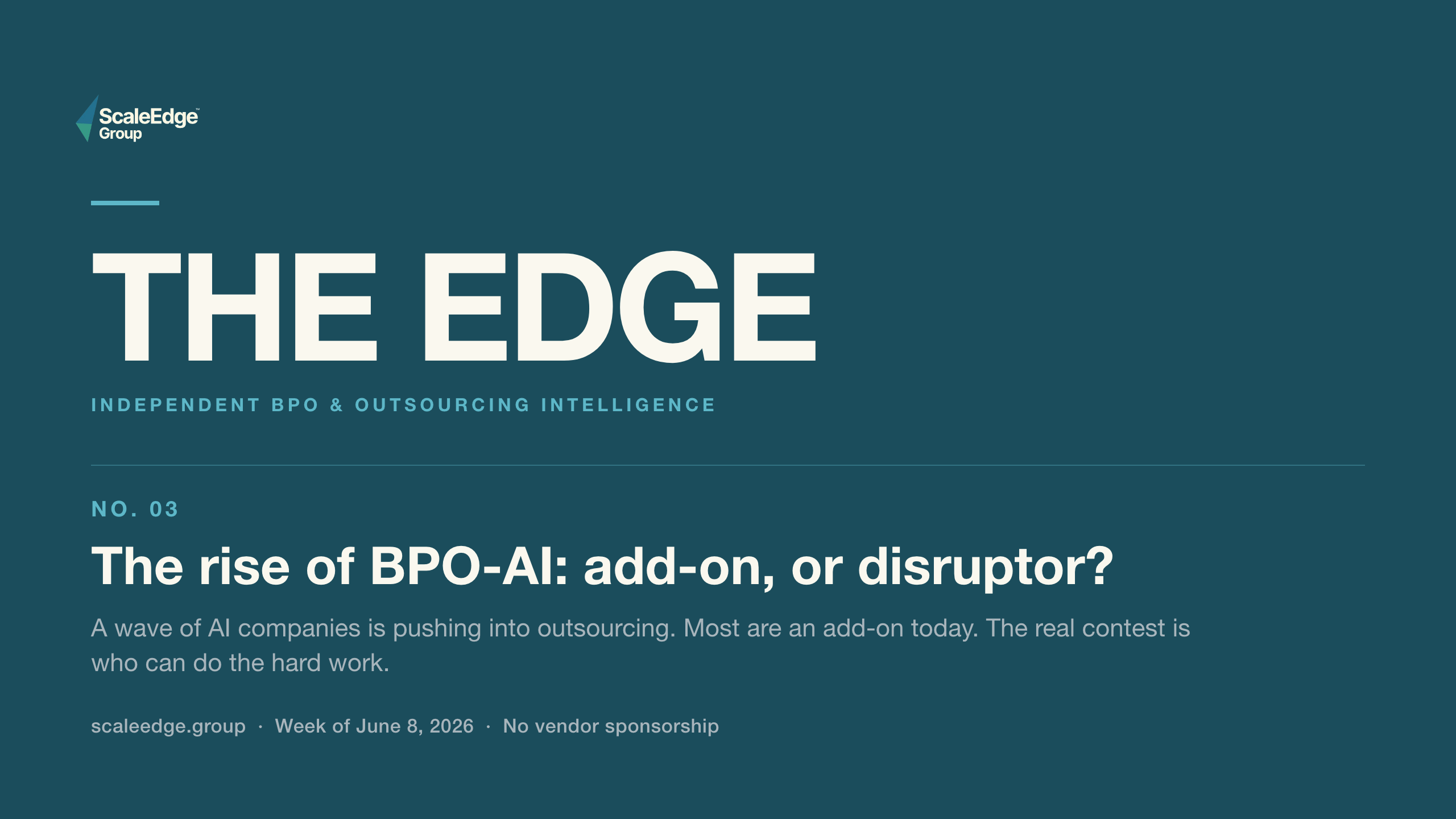 The rise of BPO-AI: add-on, or disruptor?